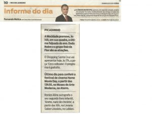 anete no jornal o dia