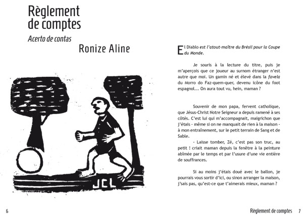 acerto de contas em Nouvelles de Brésil