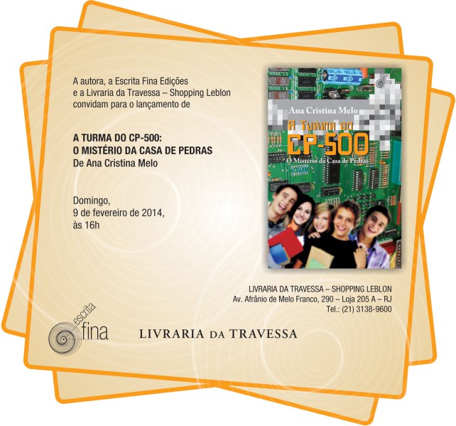 A Turma do CP-500: neste domingo