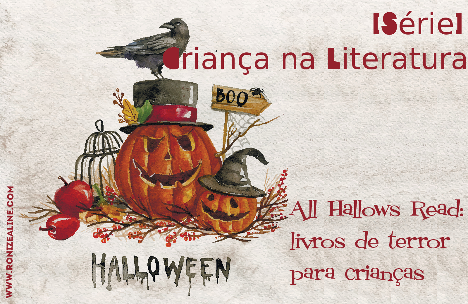 All Hallows Read: livros de terror para crianças