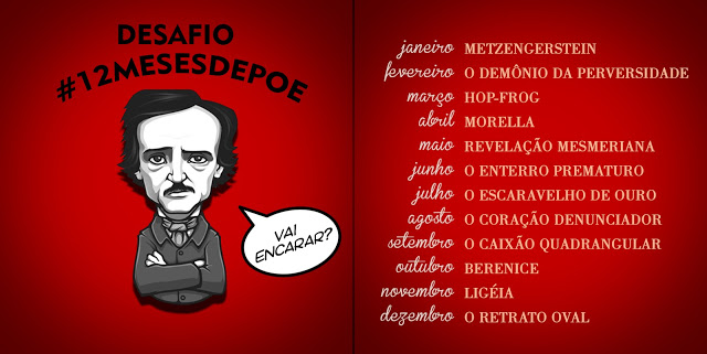 Desafio de leitura: 12 meses de Poe