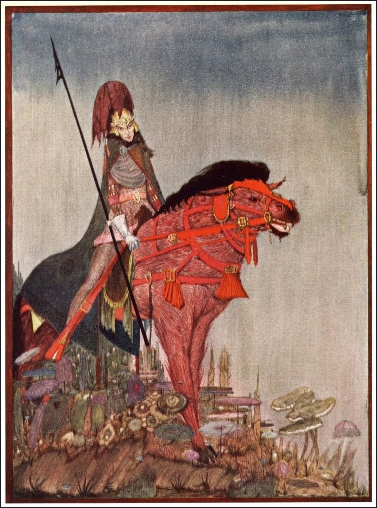 12 meses de poe - metzengerstein de harry clarke