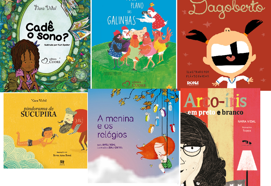 Livros infantojuvenis de Nara Vidal